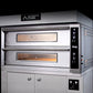 AMPTO iDeck electronic Control Electric Pizza Oven 41"W x 41"D chamber. 2 Deck