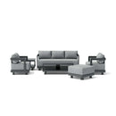 Anderson Teak 6-pc Granada Aluminum Deep Seating - SET-901-AL