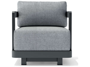 Anderson Teak Granada Deep Seating Aluminum Swivel Armchair - DS-908-AL