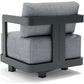 Anderson Teak Granada Deep Seating Aluminum Swivel Armchair - DS-908-AL