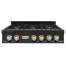 zline-autograph-edition-36-porcelain-rangetop-with-6-gas-burners-in-black-stainless-steel-with-accents-rtbz-36