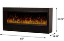 Dimplex Opti-Myst Pro 1500 Built-in 60" Water Vapor Electric Fireplace Firebox