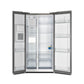 FORNO Salerno 36" Side by Side built-in Refrigerator 20.0 cu.ft in Stainless Steel - FFRBI1844-36SB