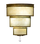 Meyda 18" Wide Rope Trimmed Cilindro Wall Sconce- 117540