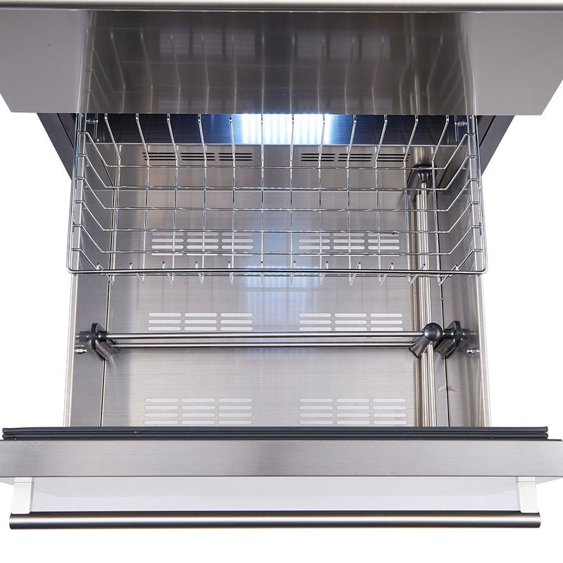 Forno Capraia 24'' Built-In Compressor Wine Cooler - Dual Zone - 108 Bottles -FWCDR6628-24S