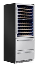 Forno 30" Dual Zone Wine Cooler & Refrigerator Drawer - FWCDR6661-30