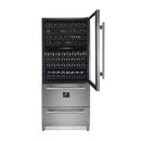 Forno 30" Dual Zone Wine Cooler & Refrigerator Drawer - FWCDR6661-30