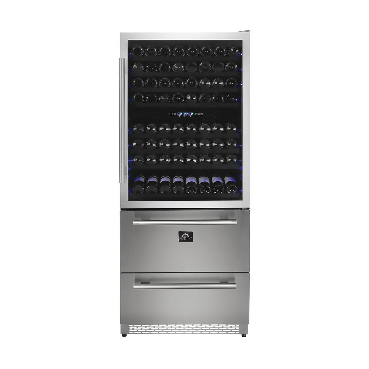Forno 30" Dual Zone Wine Cooler & Refrigerator Drawer - FWCDR6661-30