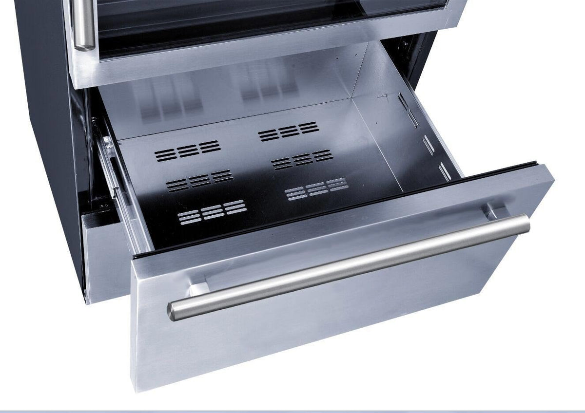Forno 30" Dual Zone Wine Cooler & Refrigerator Drawer - FWCDR6661-30