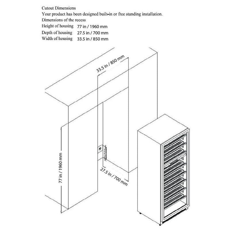 Forno 30-Inch Dual Zone Wine Cooler & Refrigerator Drawer (FWCDR6661-30S)