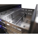 Forno 30-Inch Dual Zone Wine Cooler & Refrigerator Drawer (FWCDR6661-30S)