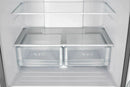 FORNO 31 Inch 17.5 cu ft French Door Refrigerator with Ice Maker in Stainless Steel - FFFFD1974-31SB