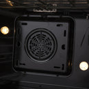 FORNO 30-Inch Galiano Freestanding French Door Dual Fuel Range with 5 Burners and 68,000 BTUs in Stainless Steel - FFSGS6356-30