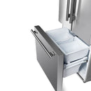 FORNO 2-Piece Appliance Package - 36-Inch Electric Range and 30-Inch French Door Refrigerator in Stainless Steel FBDL-013-10CAUS