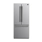 FORNO 2-Piece Appliance Package - 36-Inch Electric Range and 30-Inch French Door Refrigerator in Stainless Steel FBDL-013-10CAUS