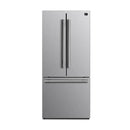 FORNO 2-Piece Appliance Package - 36-Inch Electric Range and 30-Inch French Door Refrigerator in Stainless Steel FBDL-013-10CAUS