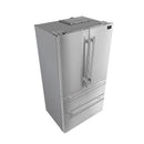 FORNO Gallipoli 36" French Door Refrigerator 19 cu.ft with Built-in Style Grille Trim Kit - FFRBI1820-40SG