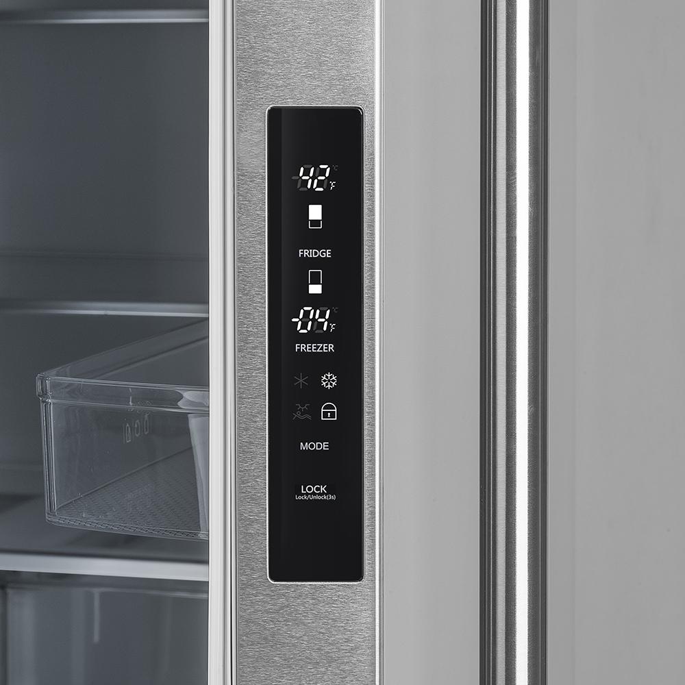 FORNO Gallipoli 36" French Door Refrigerator 19 cu.ft with Built-in Style Grille Trim Kit - FFRBI1820-40SG