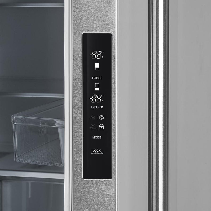 FORNO Gallipoli 36" French Door Refrigerator 19 cu.ft with Built-in Style Grille Trim Kit - FFRBI1820-40SG