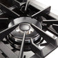Forno 36-Inch Galiano Dual Fuel Range with 6 Gas Burners, 240v Electric Convection Oven (FFSGS6156-36)