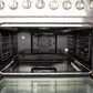 Forno 36-Inch Galiano Dual Fuel Range with 6 Gas Burners, 240v Electric Convection Oven (FFSGS6156-36)