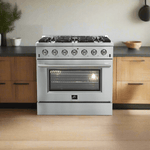 Forno 36" Vittorio Freestanding Gas Range with Convection Oven - FFSGS6244-36