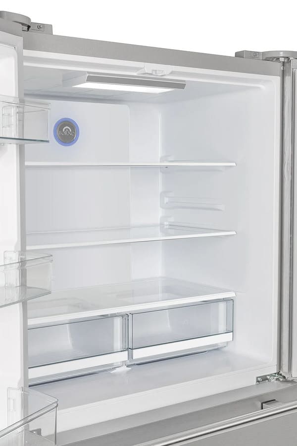 FORNO 2-Piece Appliance Package- 30-Inch Gas Range and 36-Inch French Door Refrigerator in Stainless Steel FBDL-020-02-US