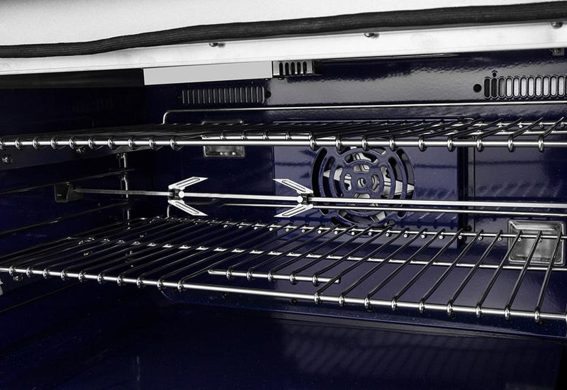 Forno 48-Inch Capriasca Dual Fuel Range with 240v Electric Oven - 8 Burners, Griddle, and 160,000 BTUs (FFSGS6187-48)