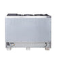 FORNO 48-Inch Capriasca Gas Range with 8 Burners, 160,000 BTUs, & French Door Gas Oven in Stainless Steel - FFSGS6460-48