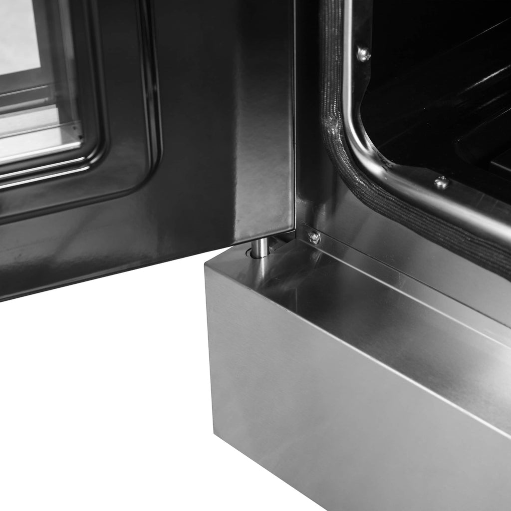 Forno 48-Inch Galiano Gas Range with 8 Gas Burners, 107,000 BTUs, & French Door Gas Oven in Stainless Steel FFSGS6444-48