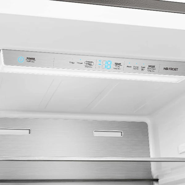 60 Fridge Freezer Combo power and control buttons