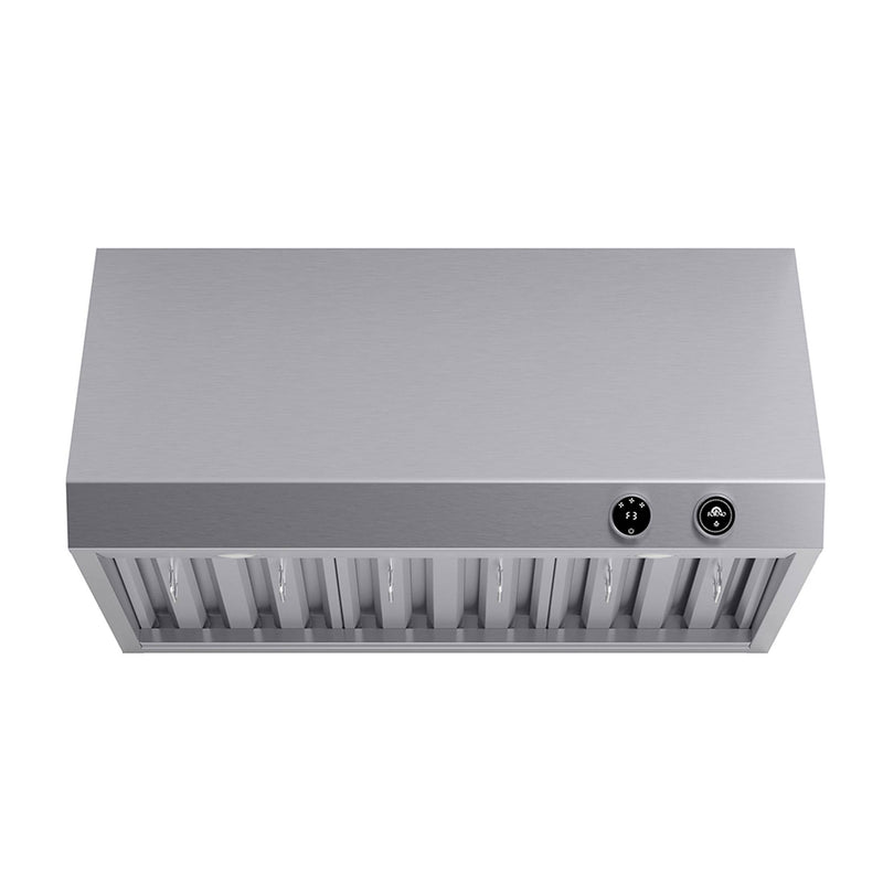 FORNO Biagio 36'' 600 CFM Wall Mount Range Hood in Stainless Steel, FRHWM5009-36