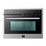 FORNO Oliena 24-inch 1750 W Compact Oven & 1000 W Microwave, 1.6 cu.ft. - FMWDR3093-24