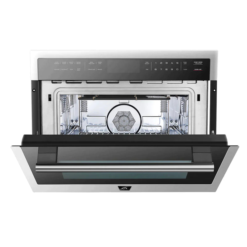 FORNO Oliena 24-inch 1750 W Compact Oven & 1000 W Microwave, 1.6 cu.ft. - FMWDR3093-24