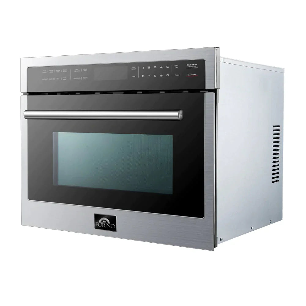 FORNO Oliena 24-inch 1750 W Compact Oven & 1000 W Microwave, 1.6 cu.ft. - FMWDR3093-24