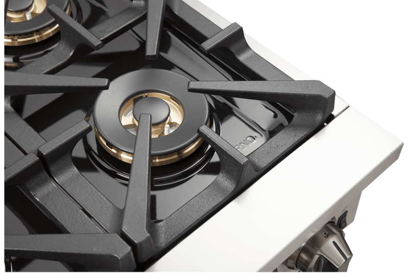 FORNO Capriasca - Titanium Professional 36" Freestanding Colored Door Gas Range FFSGS6260-36