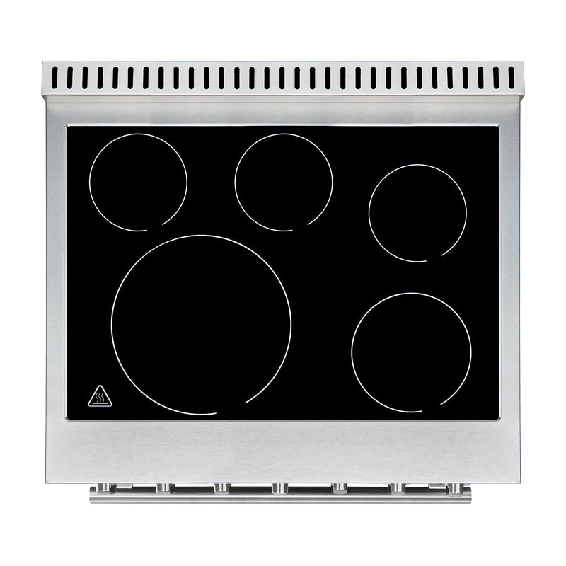 Forno Espresso 30" 4.38 cu. ft. Freestanding Electric Range in Stainless Steel, FFSEL6011-30