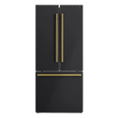 FORNO Espresso Gallipoli 30-inch 17.5 cu. ft. French Door Refrigerator with Ice Maker 