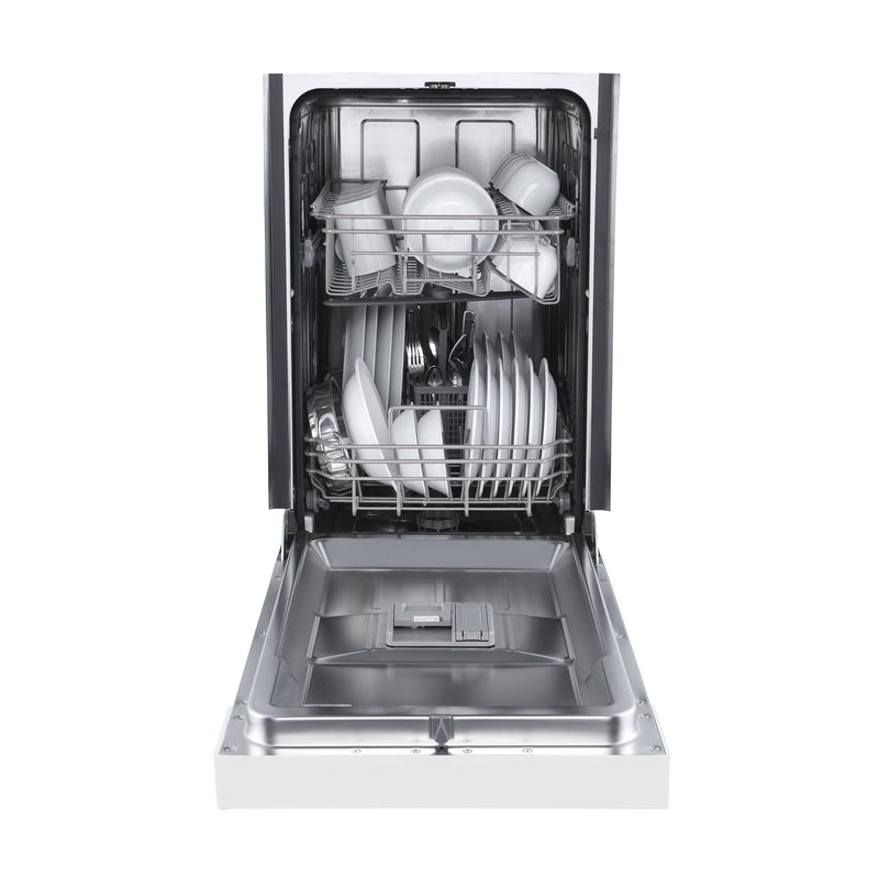 FORNO Espresso Polo 18" Built-in Dishwasher in White, FDWBI8041-18WHT