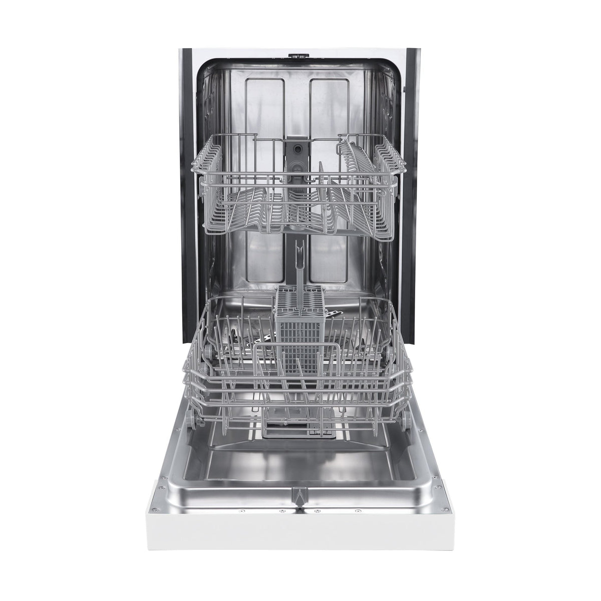 FORNO Espresso Polo 18" Built-in Dishwasher in White, FDWBI8041-18WHT