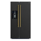 Forno Espresso Salerno 36-inch 20 cu.ft Side-by-Side Refrigerator with Water Dispenser