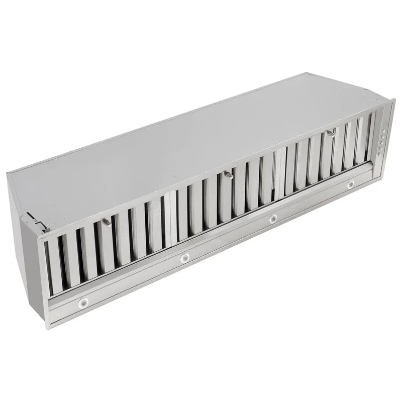 Forno Frassanito 48-Inch Recessed Range Hood Insert with 900 CFM Motor, Baffle Filters, in Stainless Steel - FRHRE5346-48