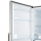 Forno Guardia 23.4-Inch 10.8 cu.ft. Bottom Freezer Left Swing Door Refrigerator in Stainless Steel