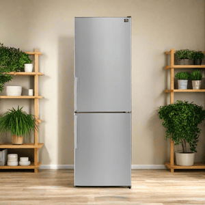 Forno Guardia 23.4-Inch 10.8 cu.ft. Bottom Freezer Right Swing Door Refrigerator in Stainless Steel - FFFFD1778-24RS