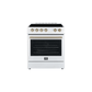 Forno Leonardo Espresso 30-Inch Electric Range with 5.0 cu. Ft. Electric Oven - FFSEL6012-30