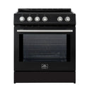 FORNO Leonardo Espresso 30" Slide-In Electric Induction in Stainless-Steel - FFSIN0982-30