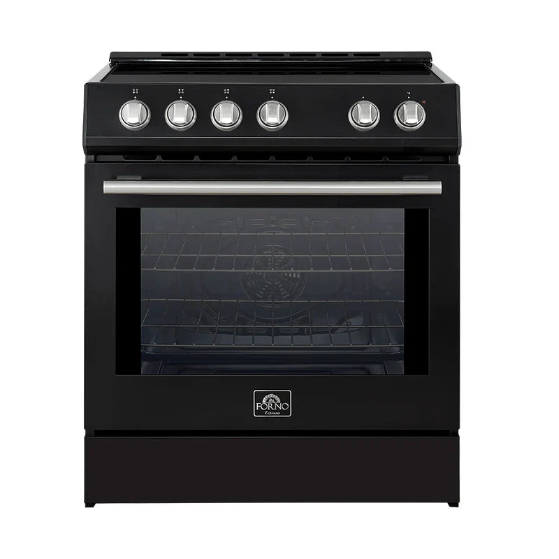FORNO Leonardo Espresso 30" Slide-In Electric Induction in Stainless-Steel - FFSIN0982-30
