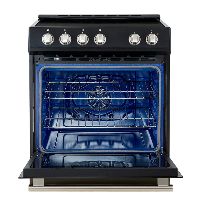 FORNO Leonardo Espresso 30" Slide-In Electric Induction in Stainless-Steel - FFSIN0982-30