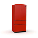 Forno Luigi 33" 18 cu. ft. French Door Refrigerator in Black with Antique Brass Handles, FFFFD1791-33BLK