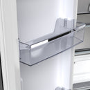 Forno Luigi 33" 18 cu. ft. French Door Refrigerator in Black with Antique Brass Handles, FFFFD1791-33BLK